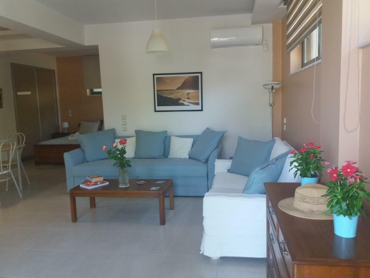 Lena'S Fresh Studio Near The Airport With Seaview Villa Artemida  Ngoại thất bức ảnh